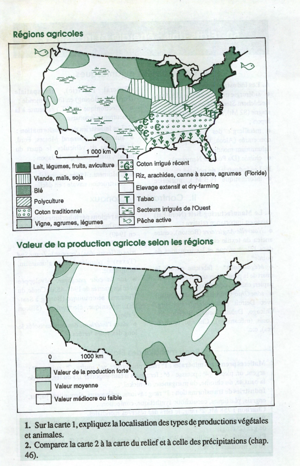 Prévisualisation du document Etats-Unis: agriculture