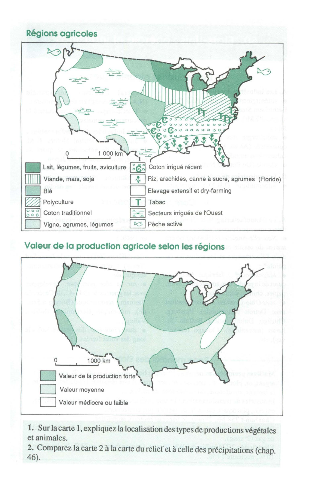 Prévisualisation du document Etats-Unis : agriculture