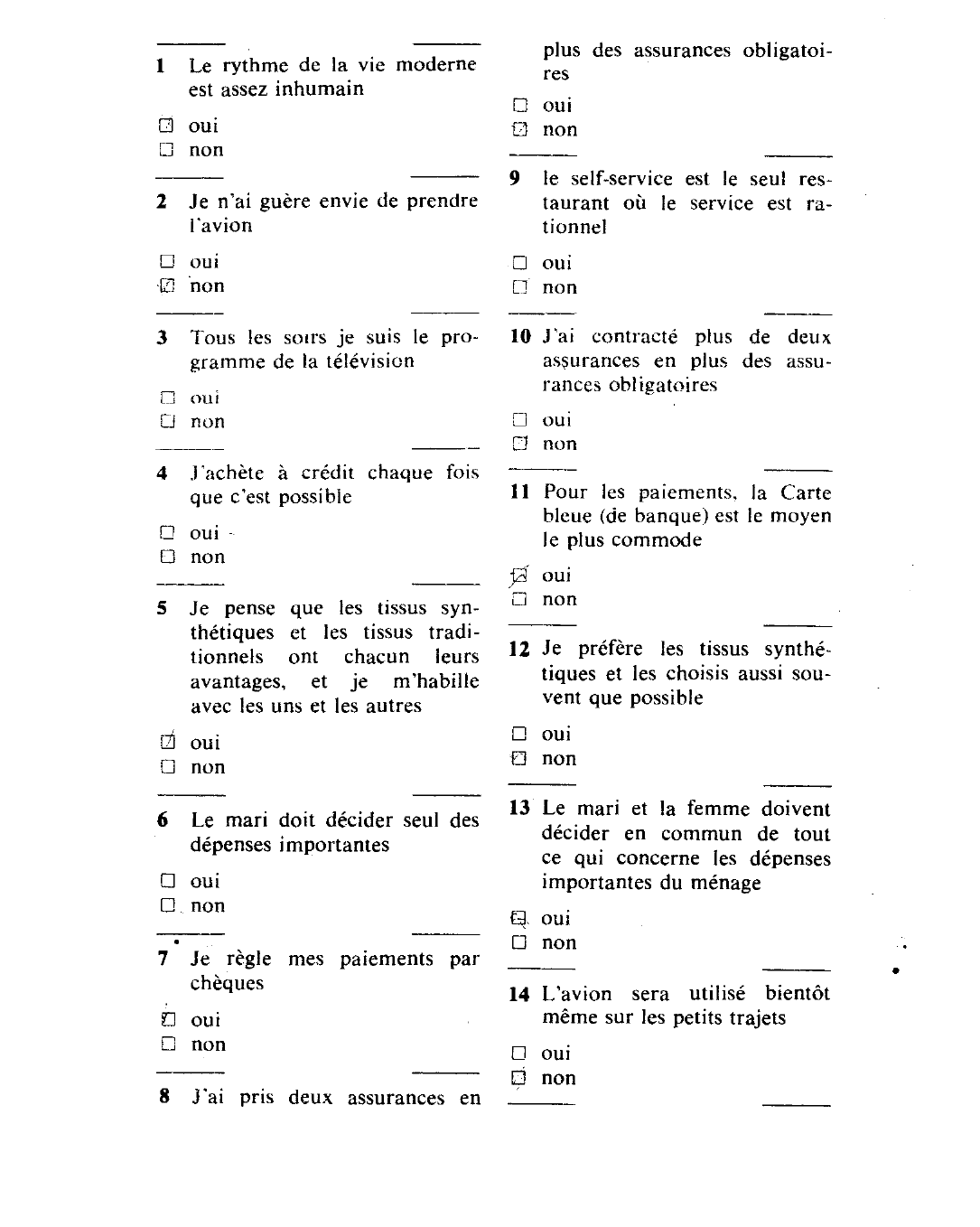 Prévisualisation du document Etes-vous adapté au monde moderne ?