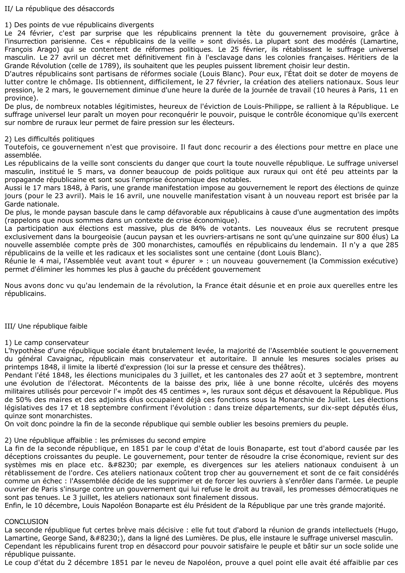 Prévisualisation du document Etre républicain en 1848 en France