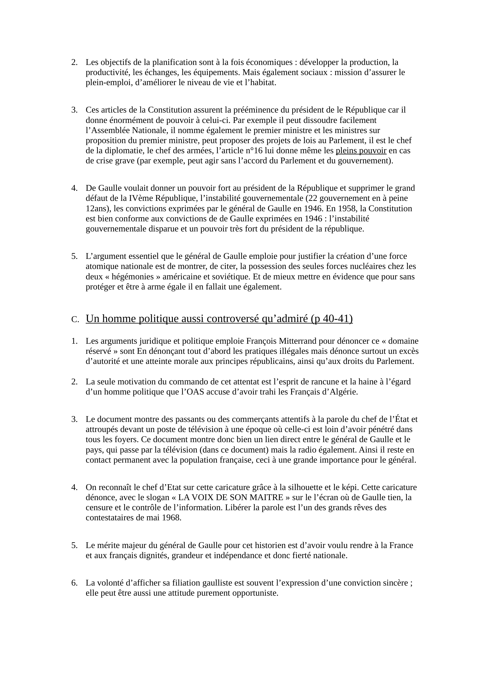 Prévisualisation du document Etude de cas d'Histoire n°3  Charles de Gaulle, une vie d'engagements