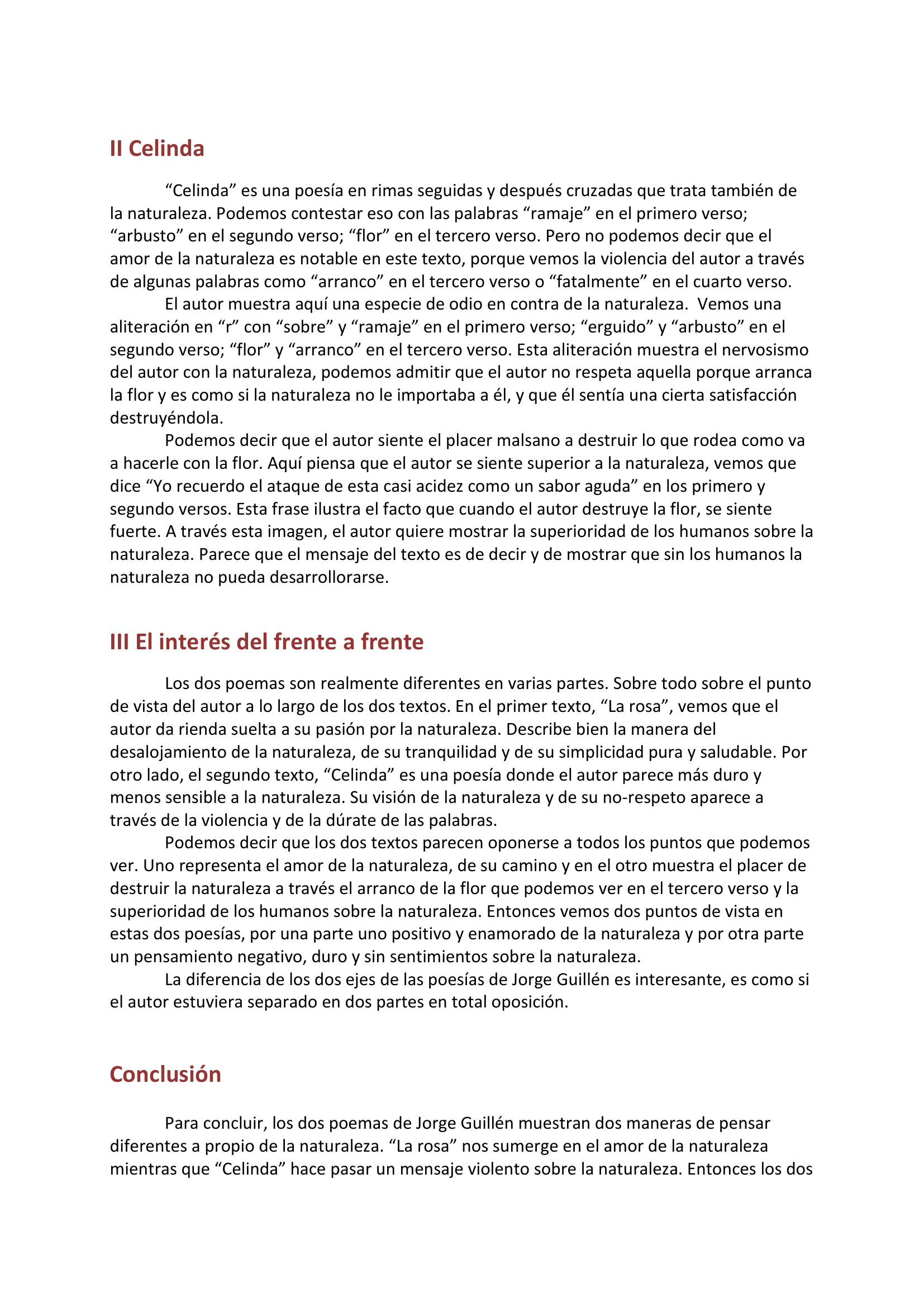 Prévisualisation du document Etude de deux poèmes de Jorge Guillén : « La rosa » et « Celinda »