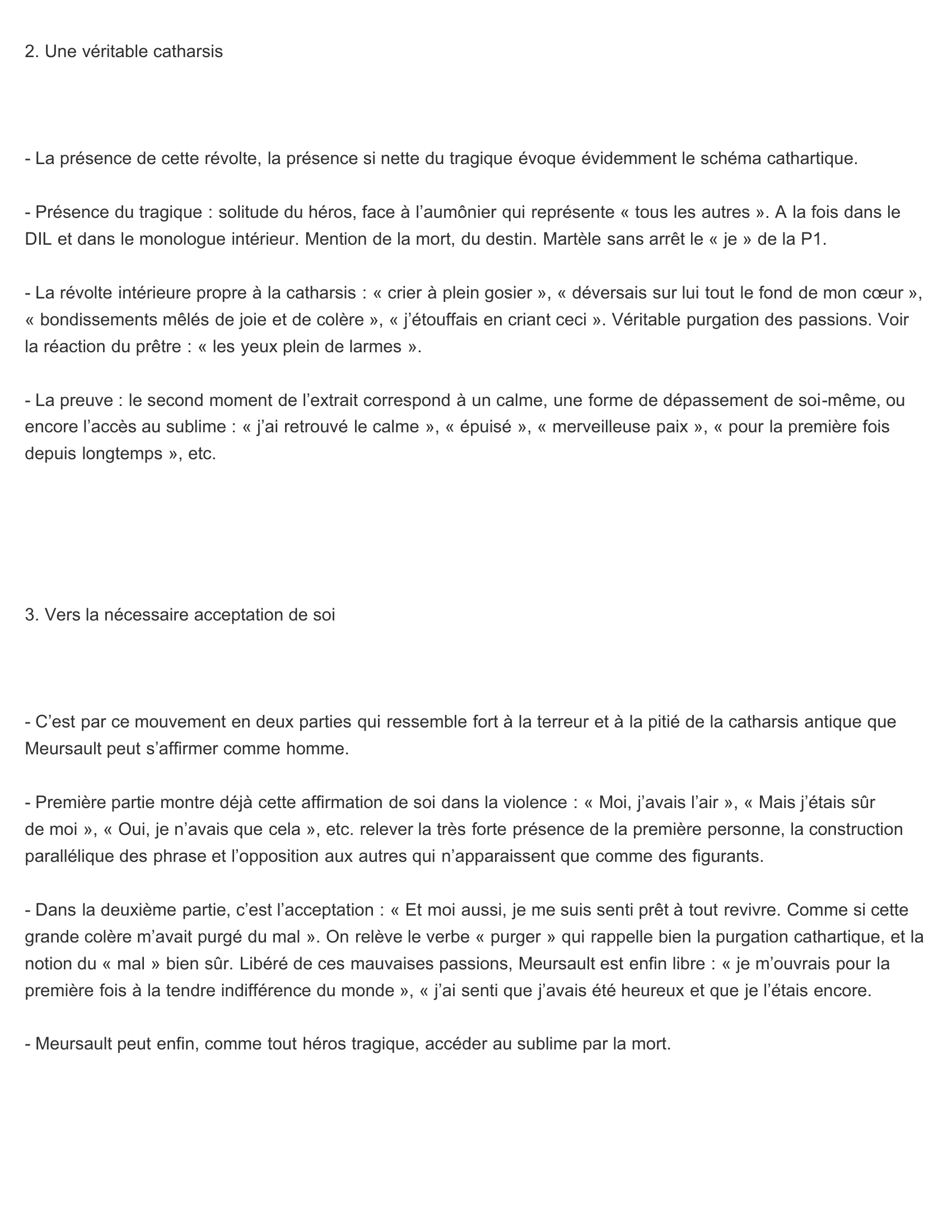 Prévisualisation du document Etude de la fin de l'etranger de camus
