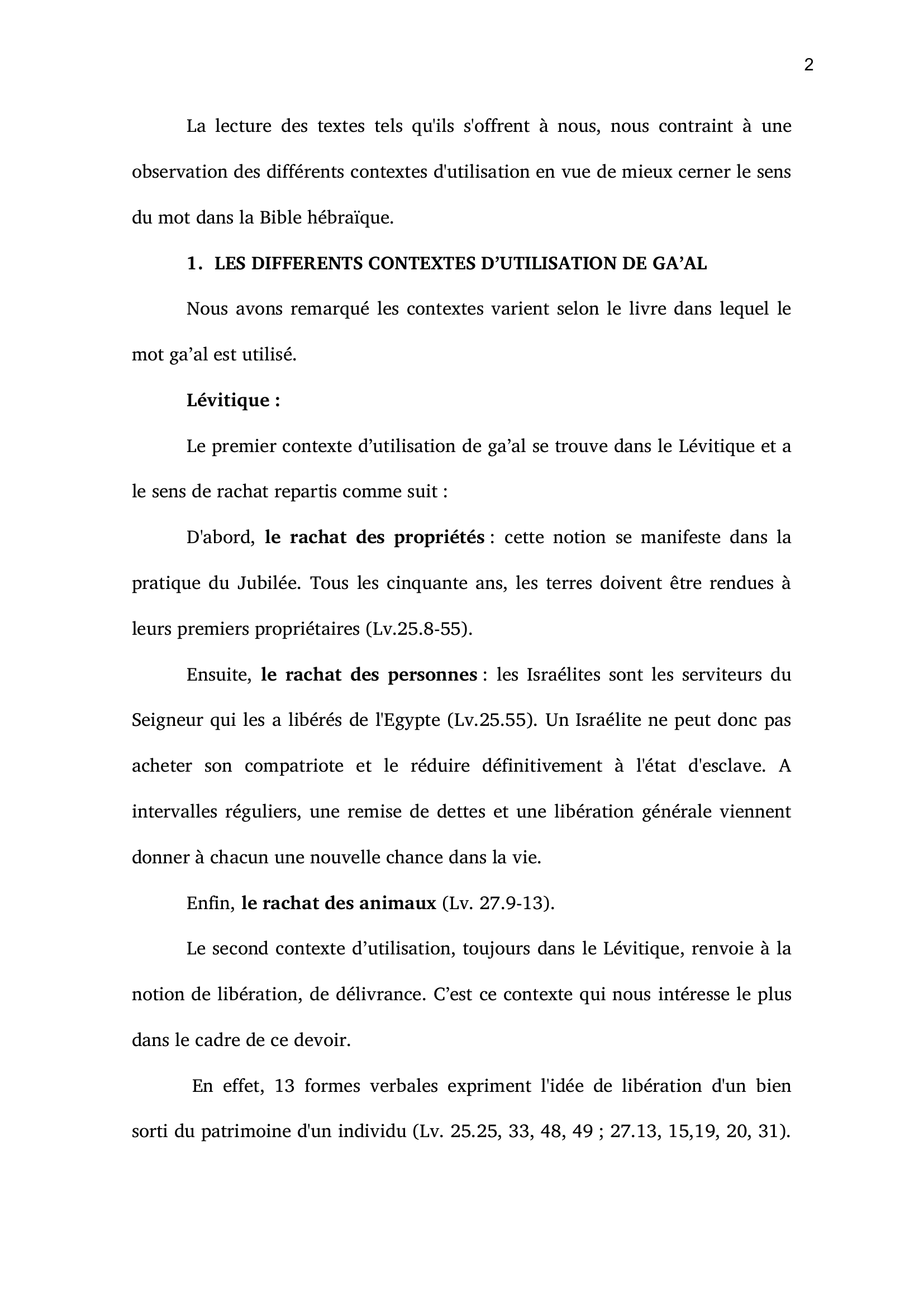 Prévisualisation du document ETUDE DU MOT GA'AL