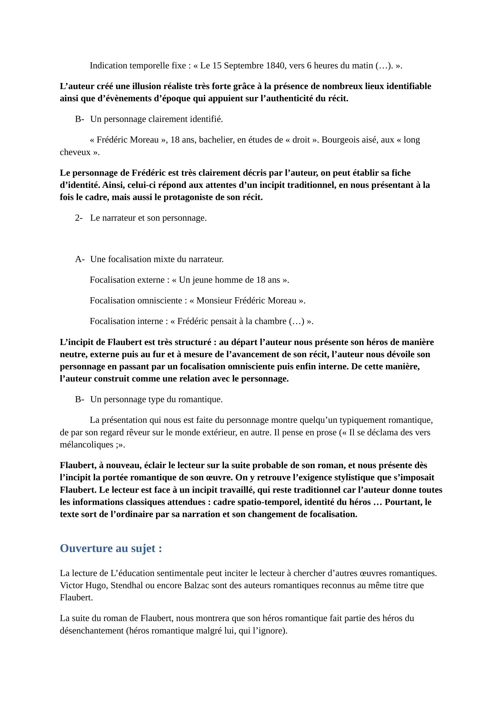 Prévisualisation du document Étude et plan détaillé de l'incipit - L'éducation sentimentale, Flaubert