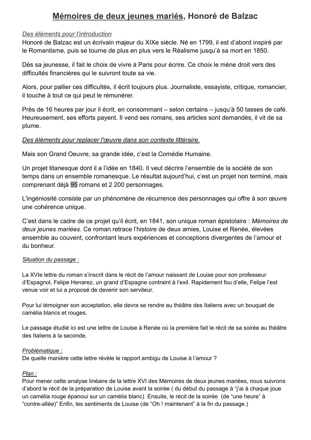 Prévisualisation du document étude linéaire mémoires de deux jeunes mariées