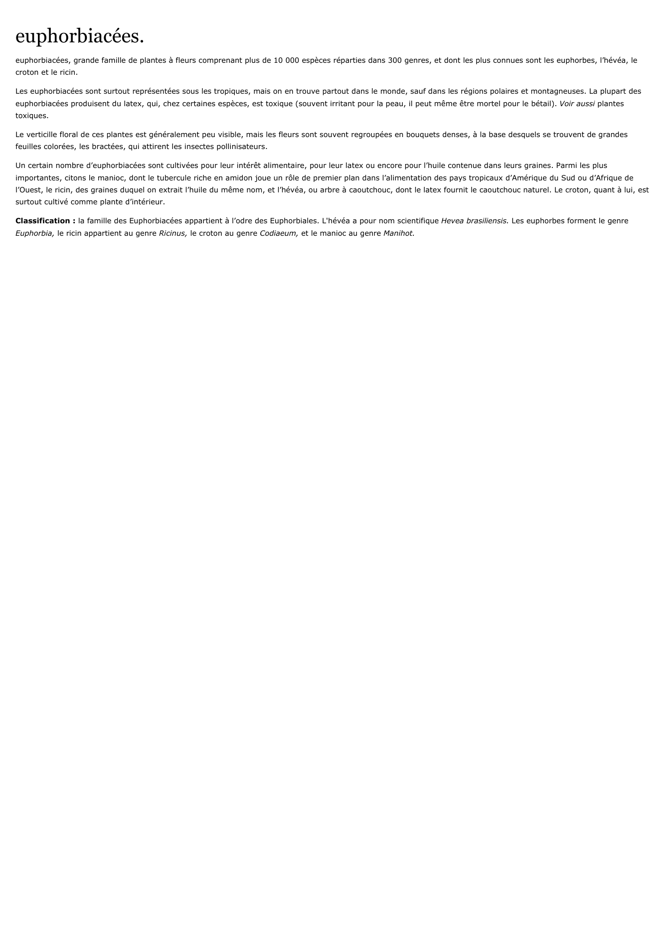 Prévisualisation du document euphorbiacées.