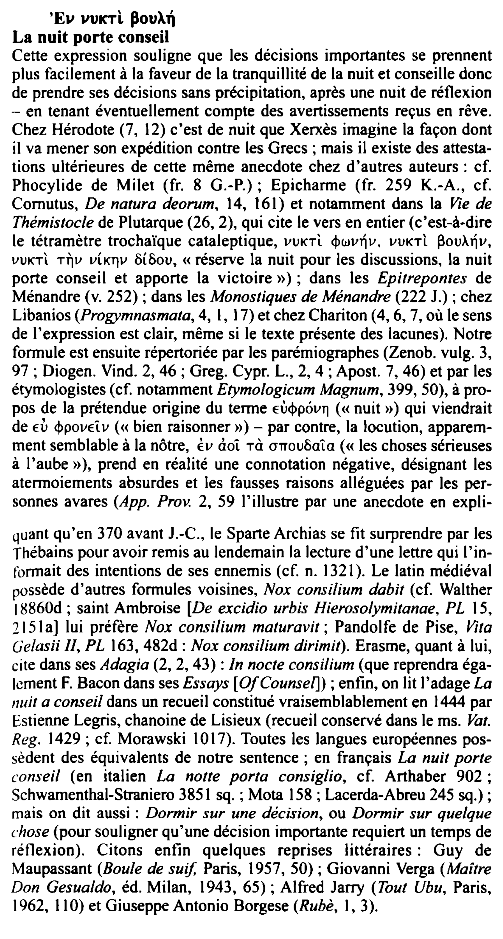 Prévisualisation du document 'Ev vvnl pov~11
La nuit porte conseil
Cette expression souligne que les décisions importantes se prennent
plus facilement à la...