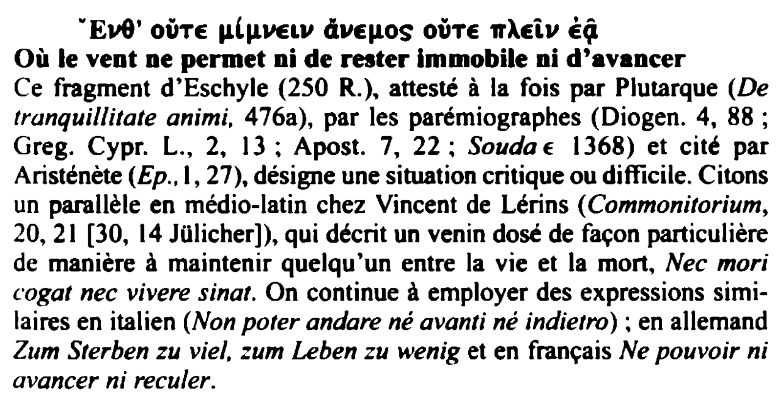 Prévisualisation du document ., Ev8' OÙTE 11(11,VELII cillEllOS OÜTE WAELII È~
Où le vent ne per111et ni de rester immobile ni d'avancer
Ce...