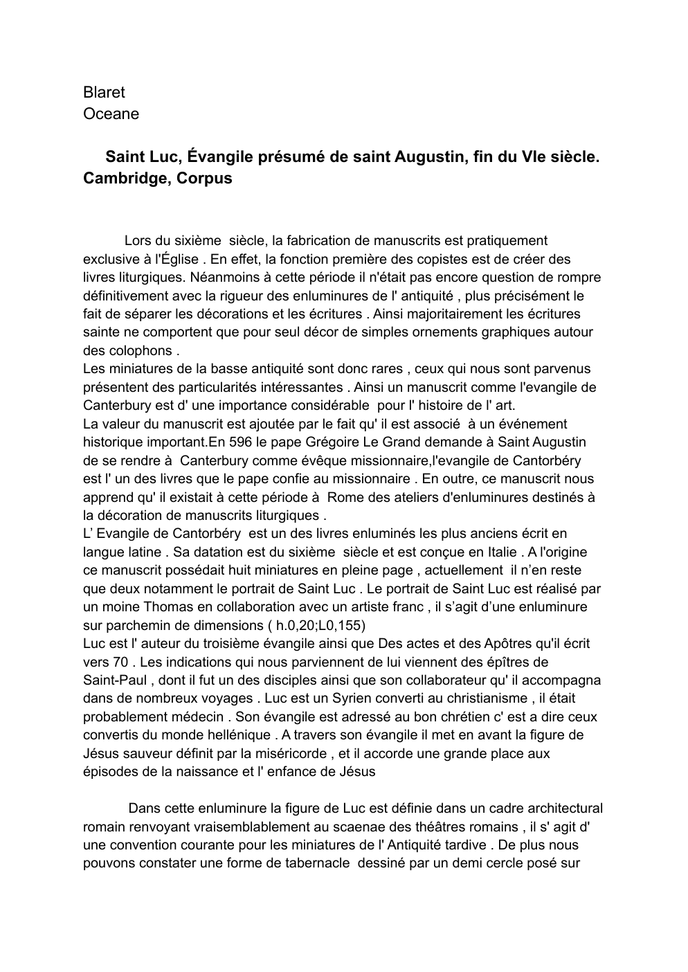 Prévisualisation du document Evengile présumé de saint Augustin