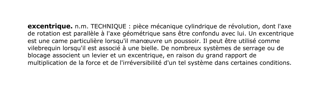Prévisualisation du document excentrique.