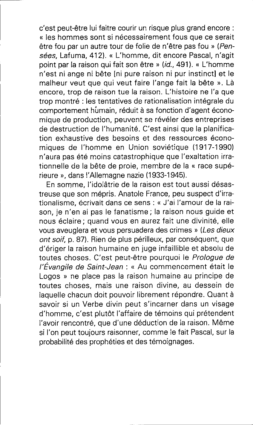 Prévisualisation du document Excès et limites de la raison