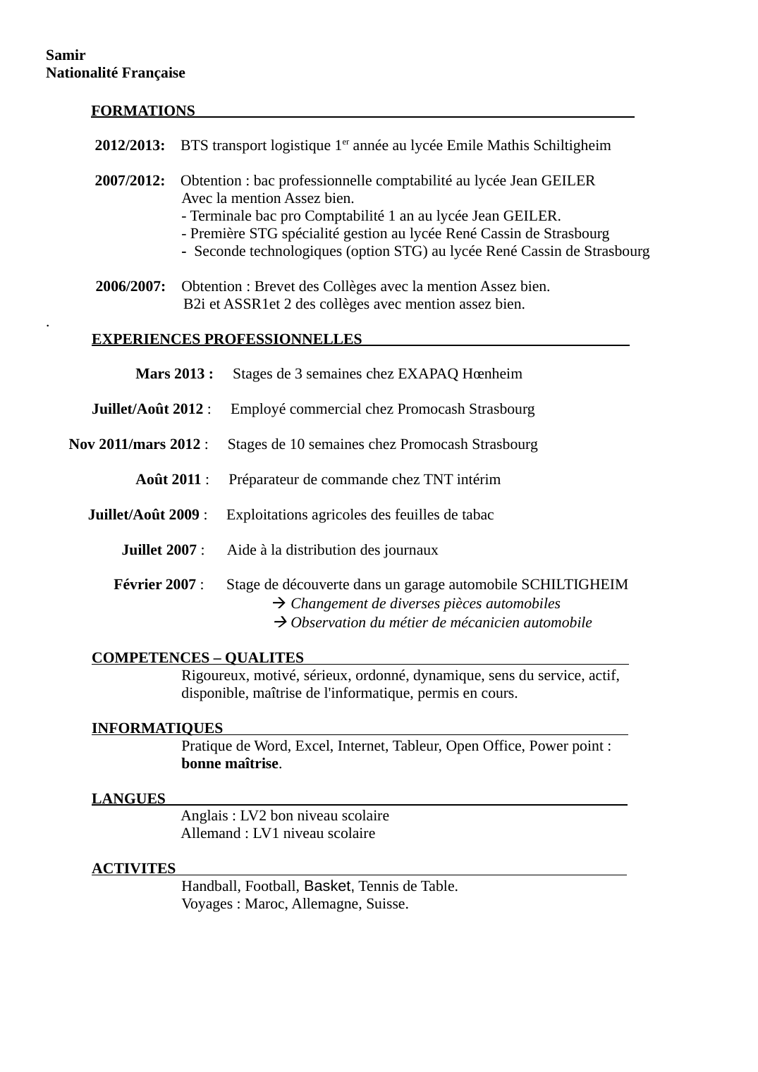 Prévisualisation du document exemple cv