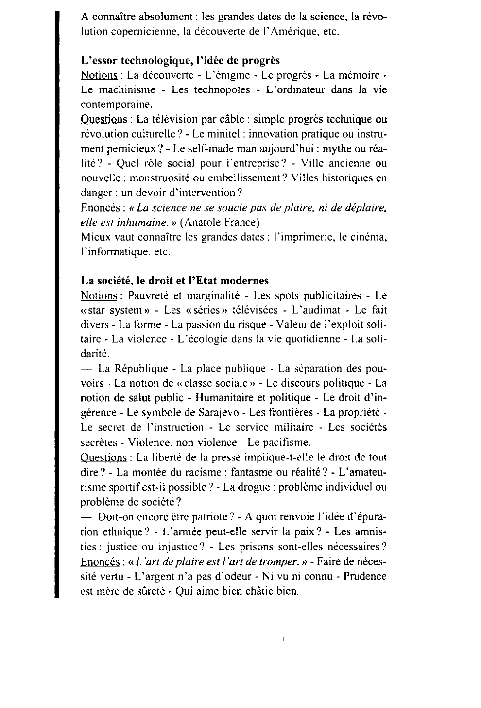 Prévisualisation du document EXEMPLES DE SUJETS