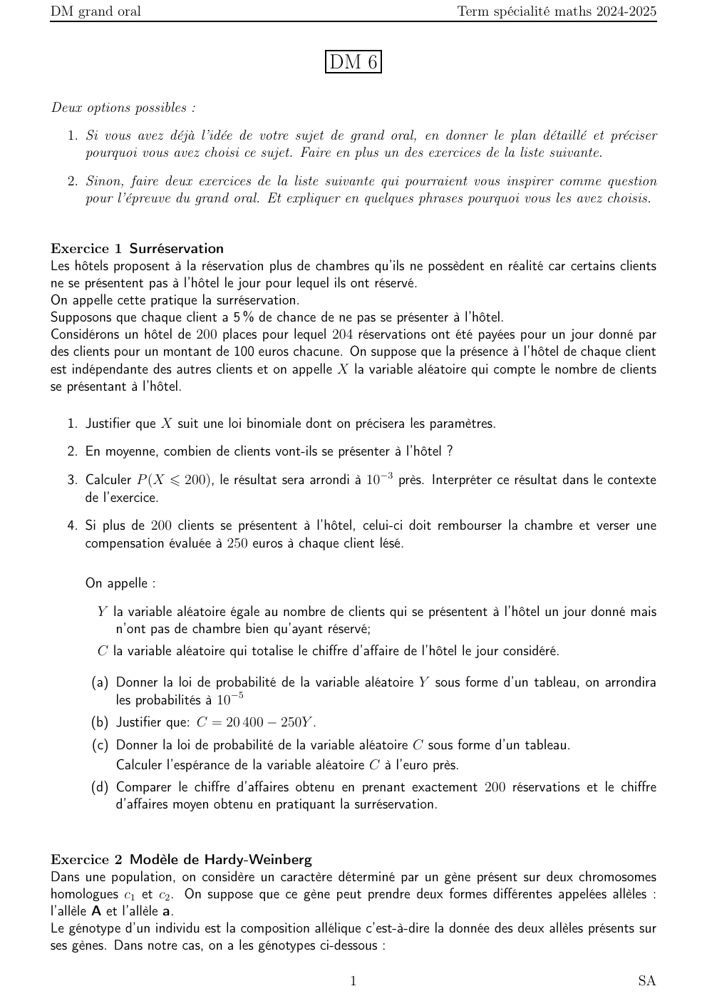Prévisualisation du document Exercice pour se préparer au grand oral