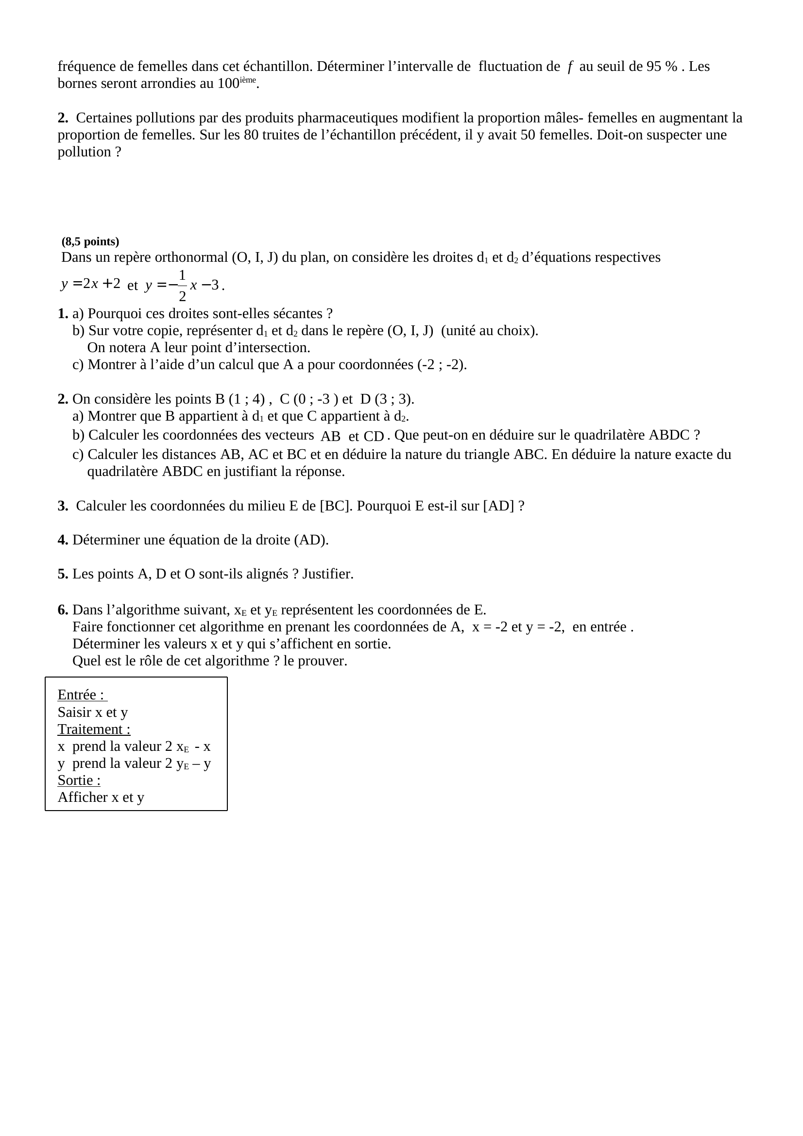 Prévisualisation du document exercices maths