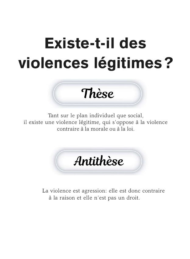 Prévisualisation du document Existe-t-il des violences légitimes ?