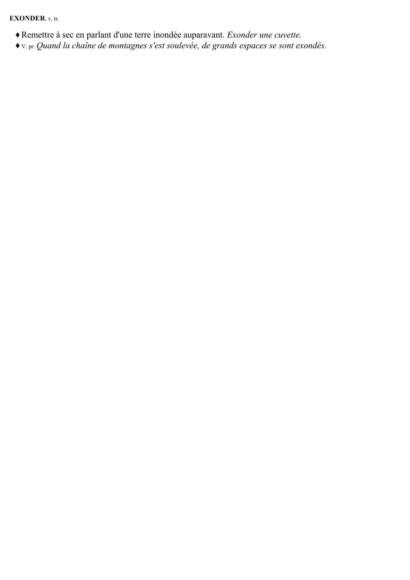 Prévisualisation du document EXONDER, v.
