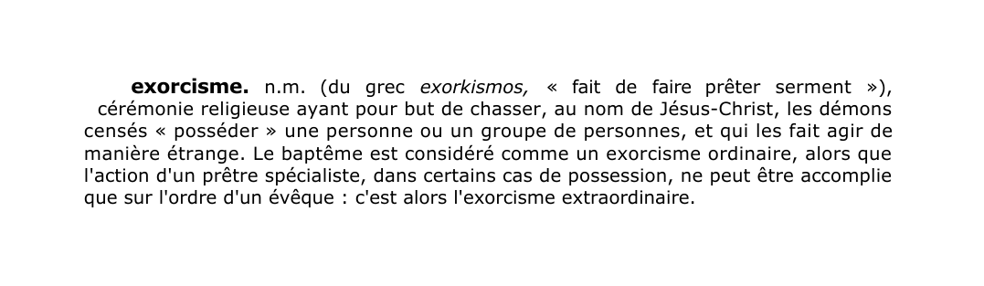 Prévisualisation du document exorcisme.