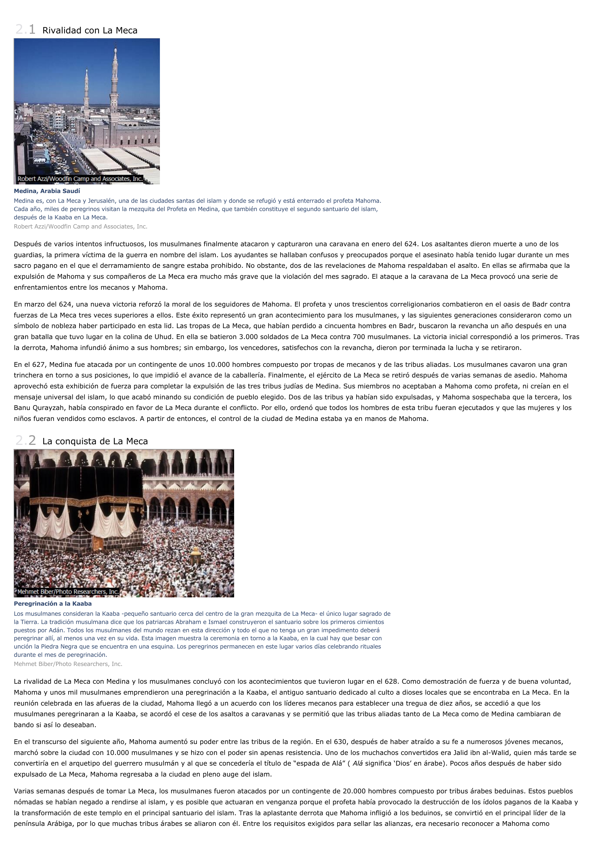 Prévisualisation du document Expansión del islam - historia.