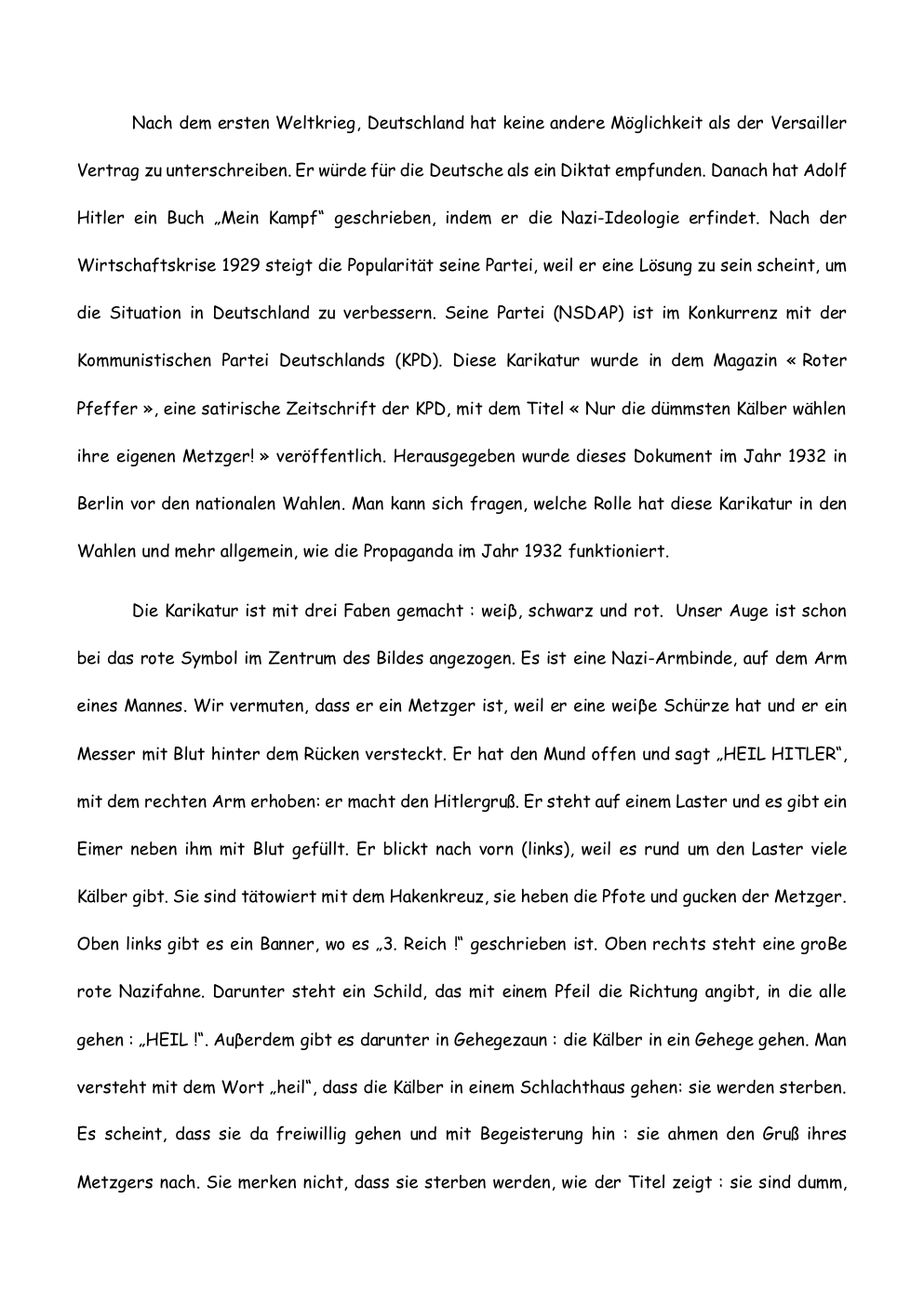 Prévisualisation du document explication caricature hitler boucher (allemand)