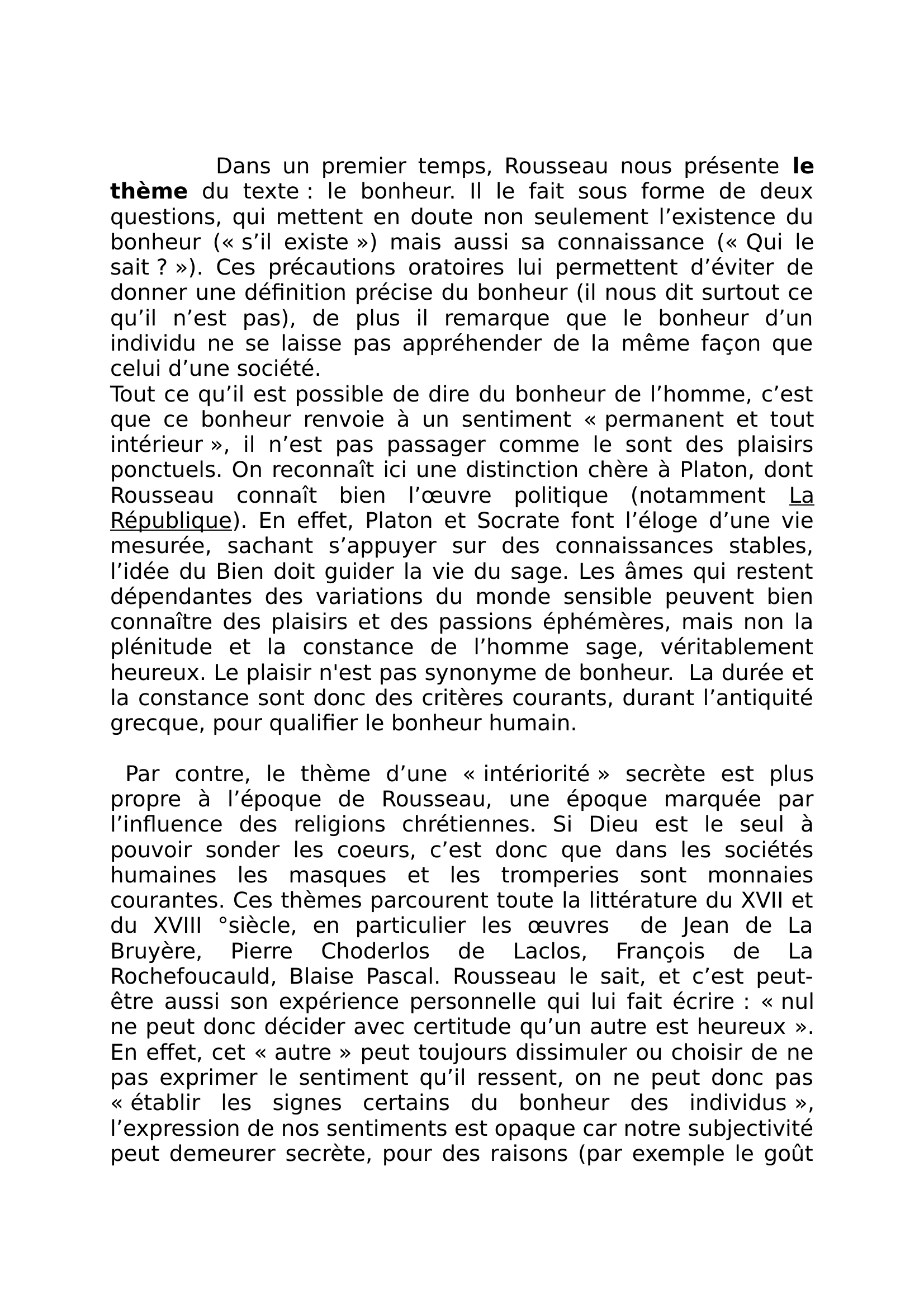 Prévisualisation du document explication de texte Jean-Jacques ROUSSEAU