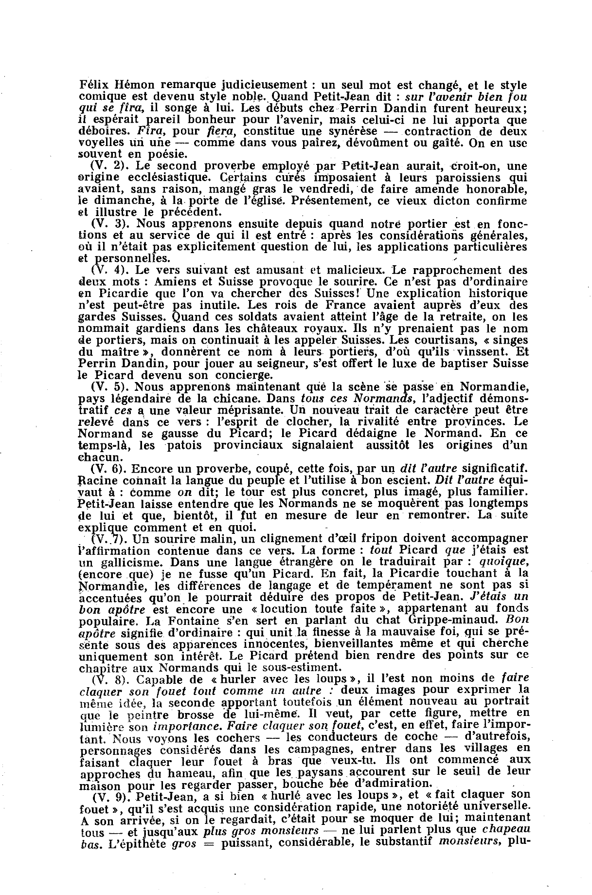 Prévisualisation du document Explication des 20 premiers vers des « Plaideurs » de Racine. Commentaire de l'acte premier