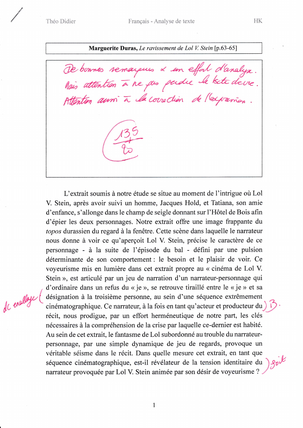 Prévisualisation du document Explication linéaire Lol V Stein p.63-65