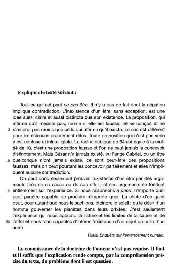 Prévisualisation du document Expliquez le texte suivant :

5

10

1s

20

Tout ce qui est peut ne pas être. Il n'y a...