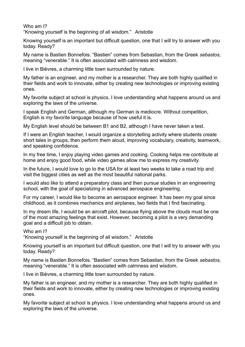 Prévisualisation du document exposé anglais