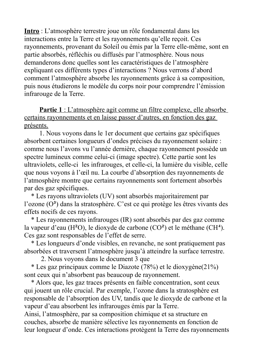 Prévisualisation du document exposé E.S. L’atmosphère