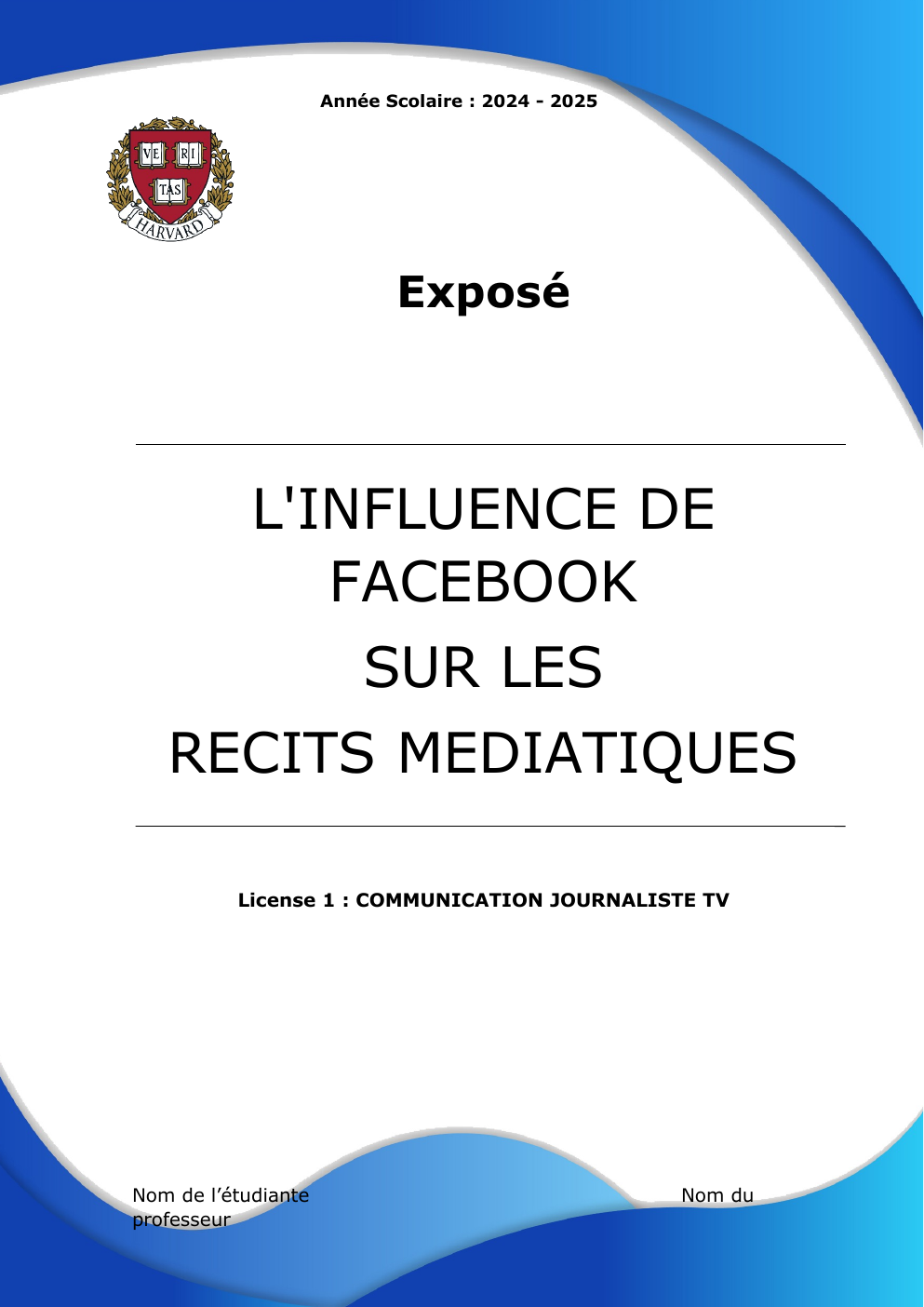 Prévisualisation du document Exposé  L'INFLUENCE DE FACEBOOK SUR LES RECITS MEDIATIQUES