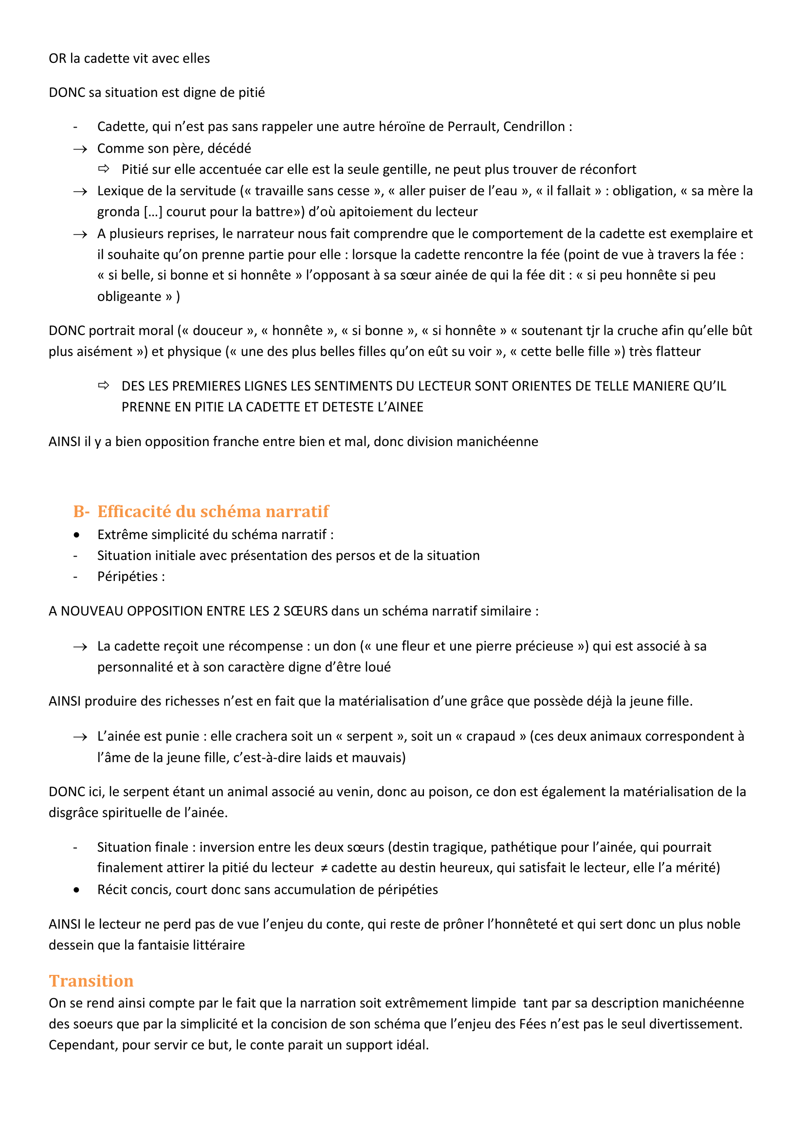 Prévisualisation du document Exposé Méthodologie  « Les Fées », Perrault