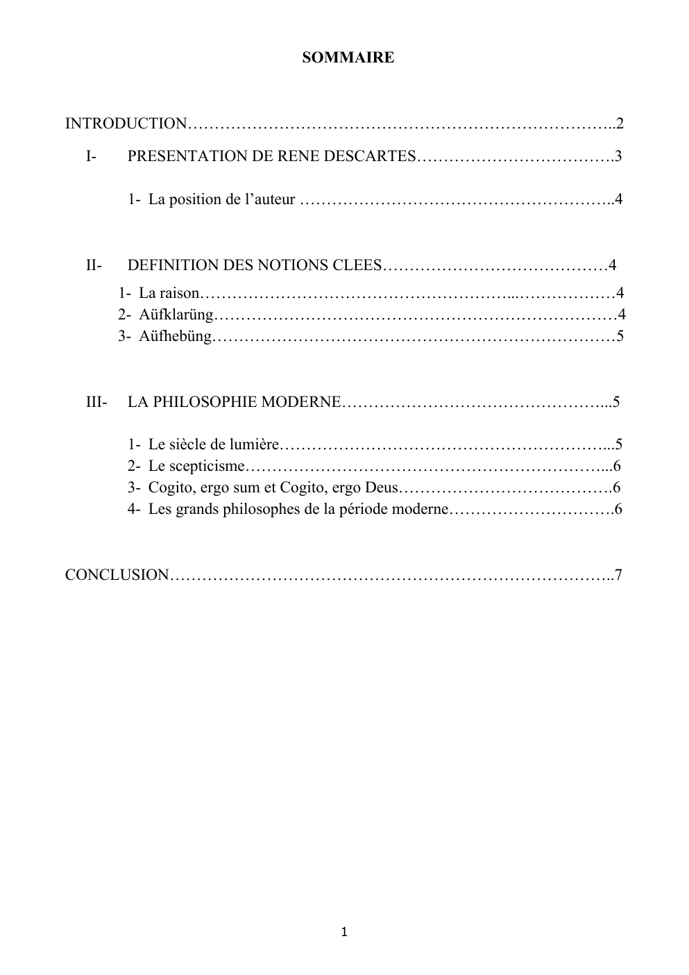 Prévisualisation du document exposé  sur la periode moderne