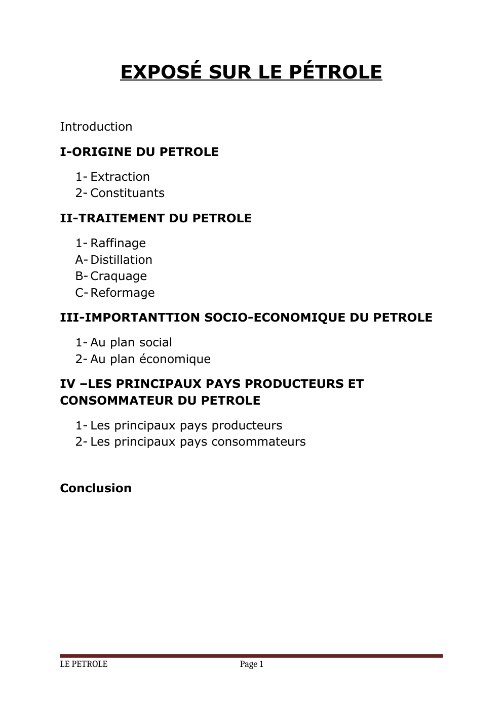 Prévisualisation du document exposé sur le pertole et le gaz naturel