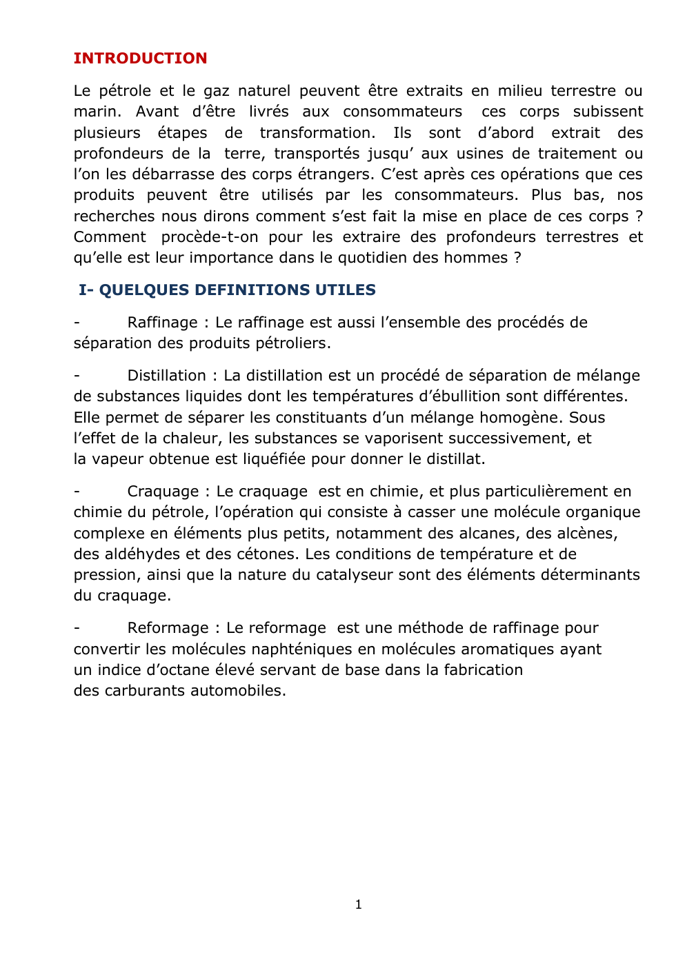 Prévisualisation du document expose sur le petrole et les gaz naturel