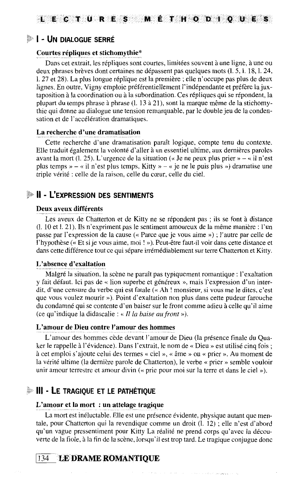 Prévisualisation du document Extrait:  Chatterton (Acte III, scène 8) - Commentaire