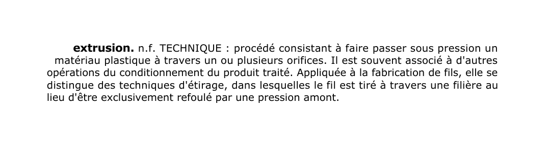 Prévisualisation du document extrusion.