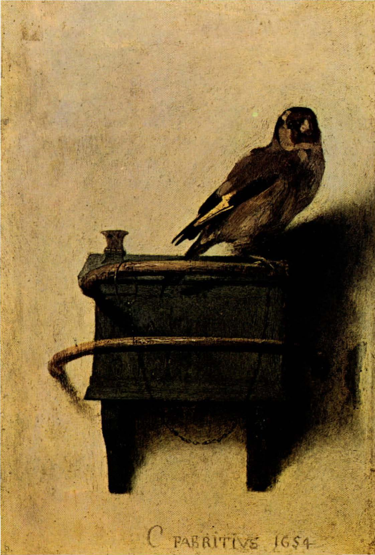 Prévisualisation du document FABRITIUS, Carel : Le Chardonneret (analyse du tableau).