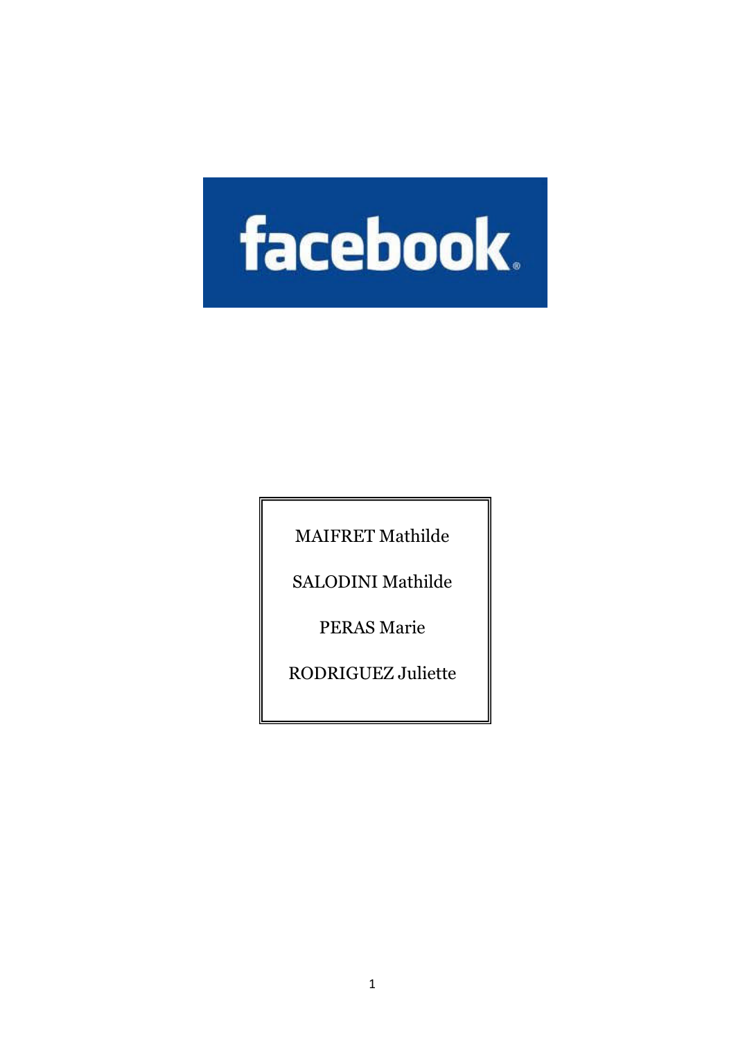 Prévisualisation du document Facebook