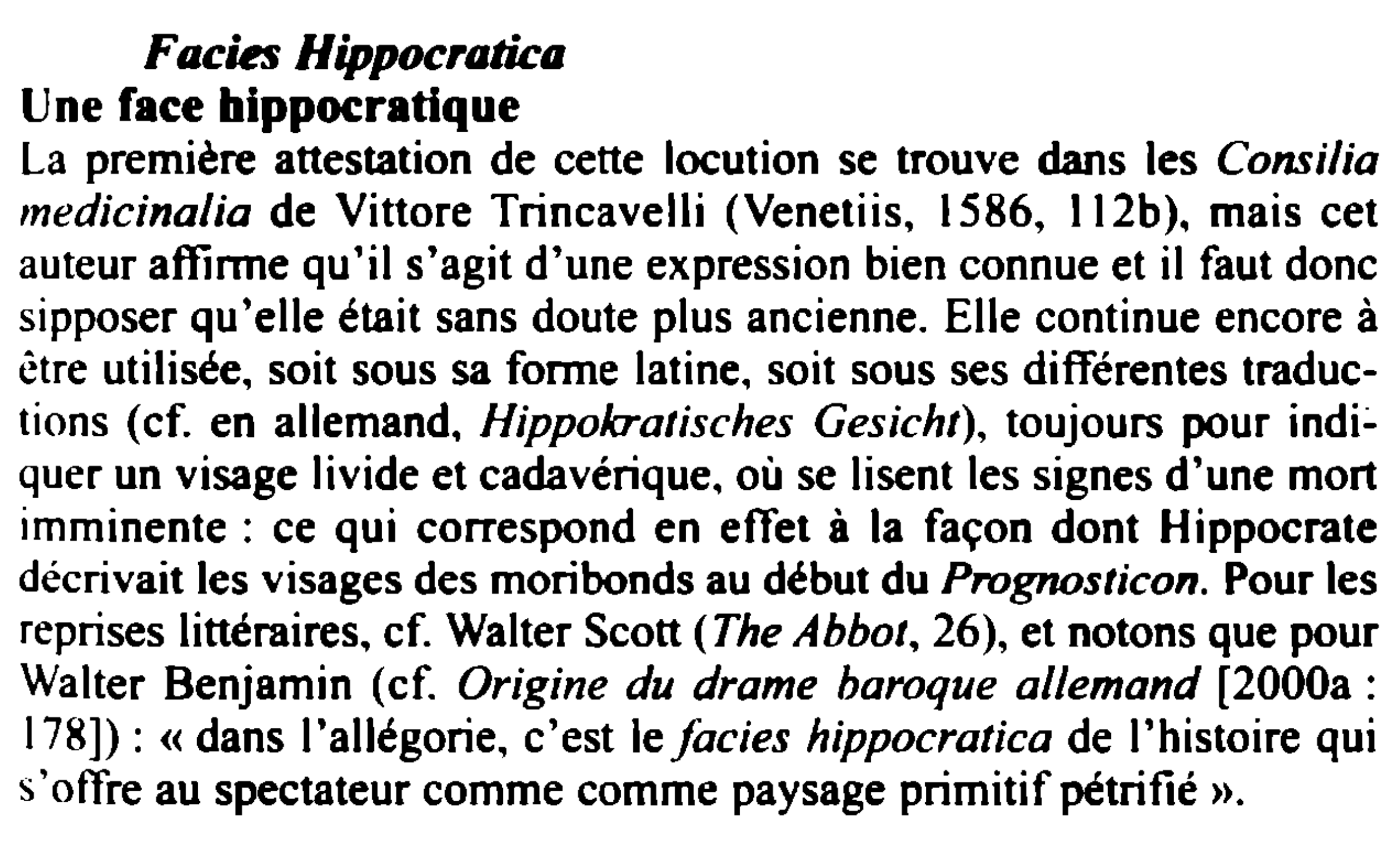 Prévisualisation du document Facies Hippocratica