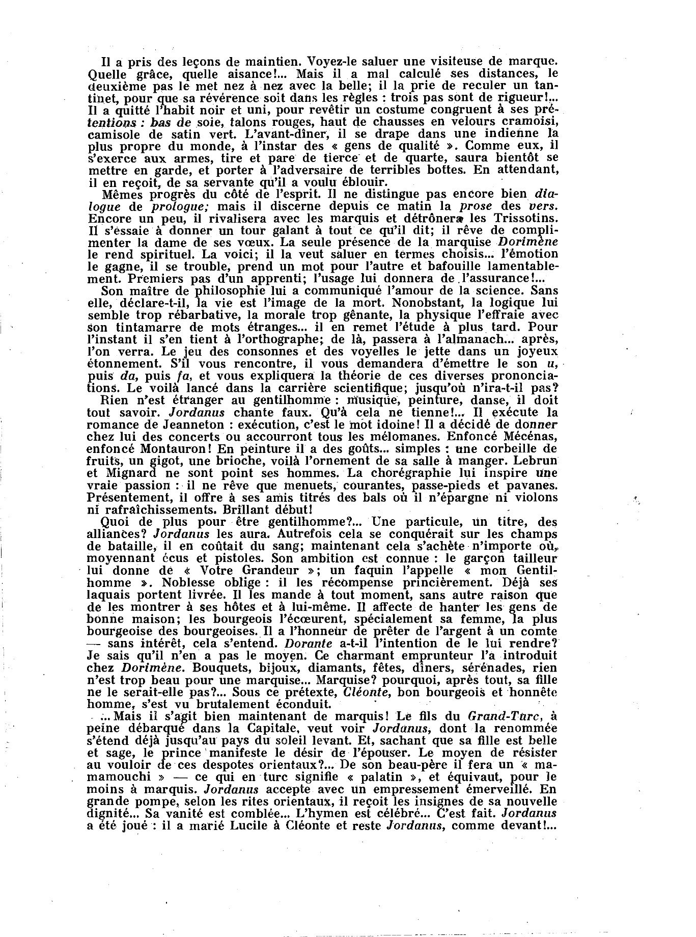 Prévisualisation du document Faire, à la manière de La Bruyère, le portrait d'Alceste, de M. Jourdain et de Philaminte.