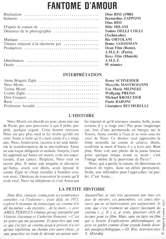 Prévisualisation du document FANTOME D'AMOUR