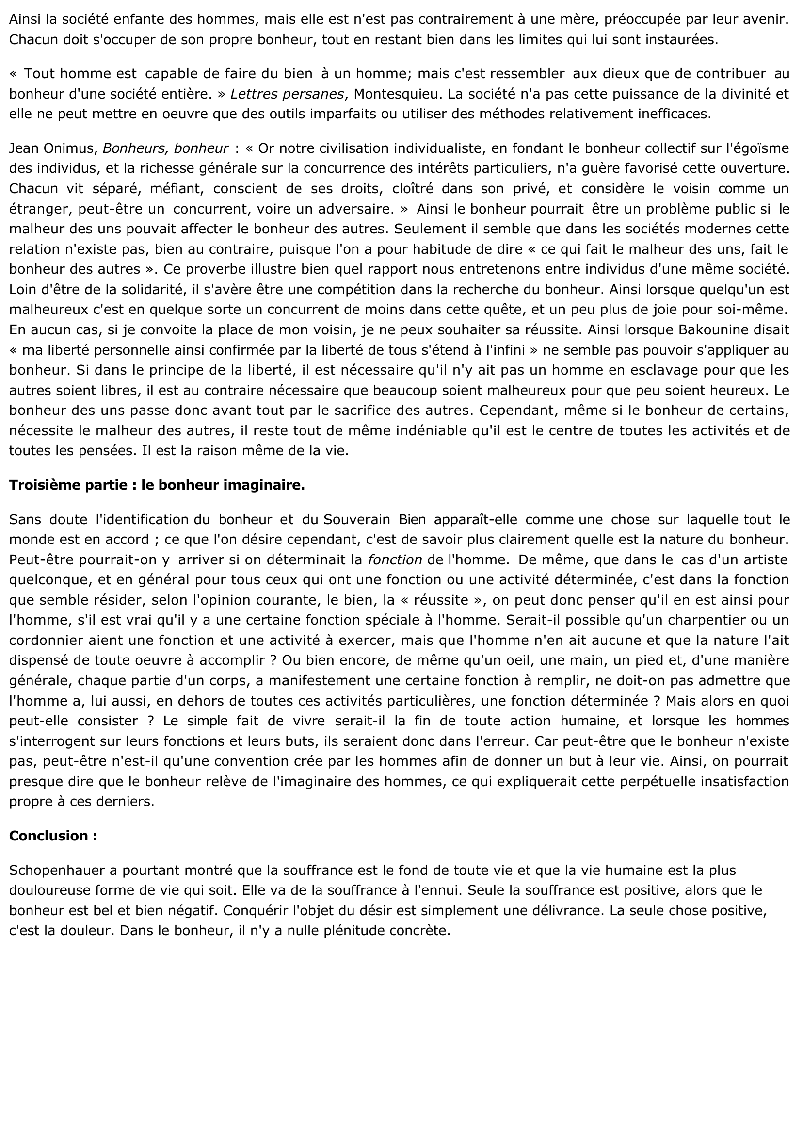 Prévisualisation du document Faut il avant tout être heureux ?