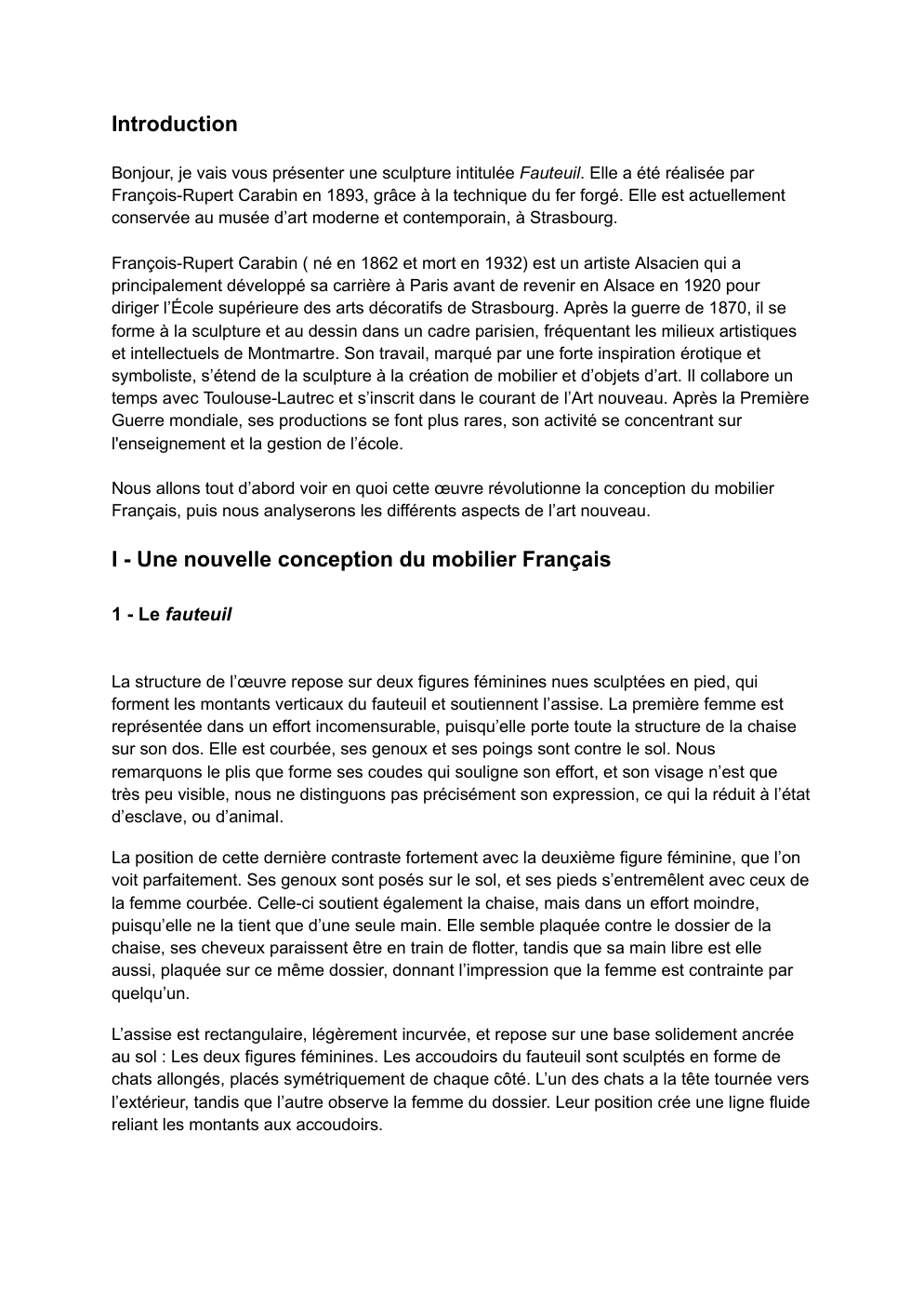 Prévisualisation du document Fauteuil, François Ruppert Carabin