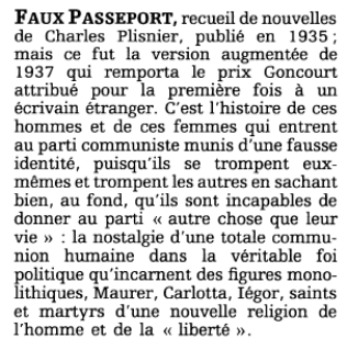 Prévisualisation du document Faux Passeport