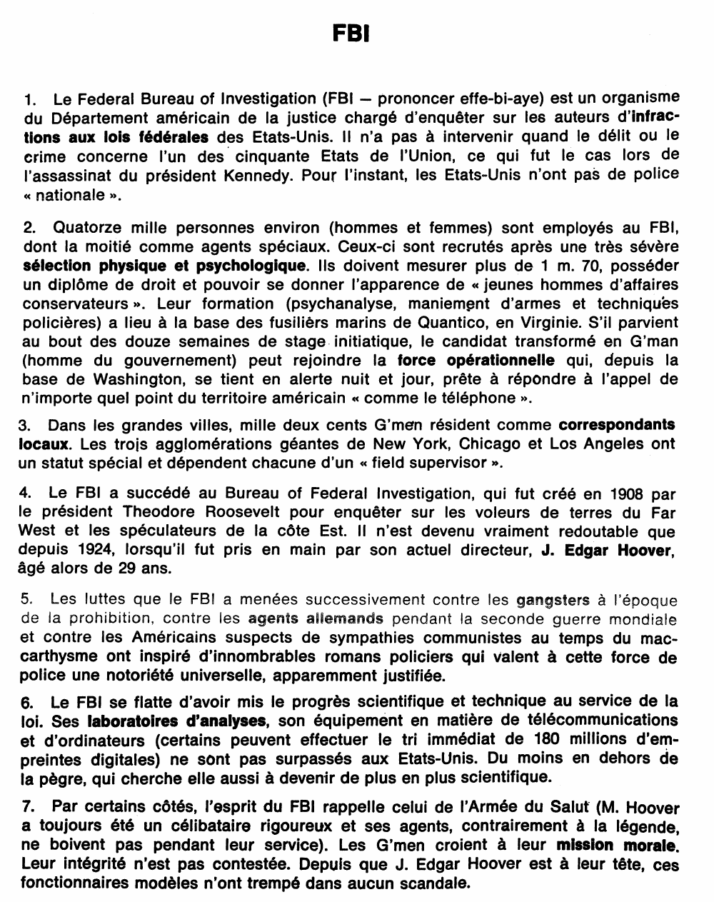 Prévisualisation du document FBI