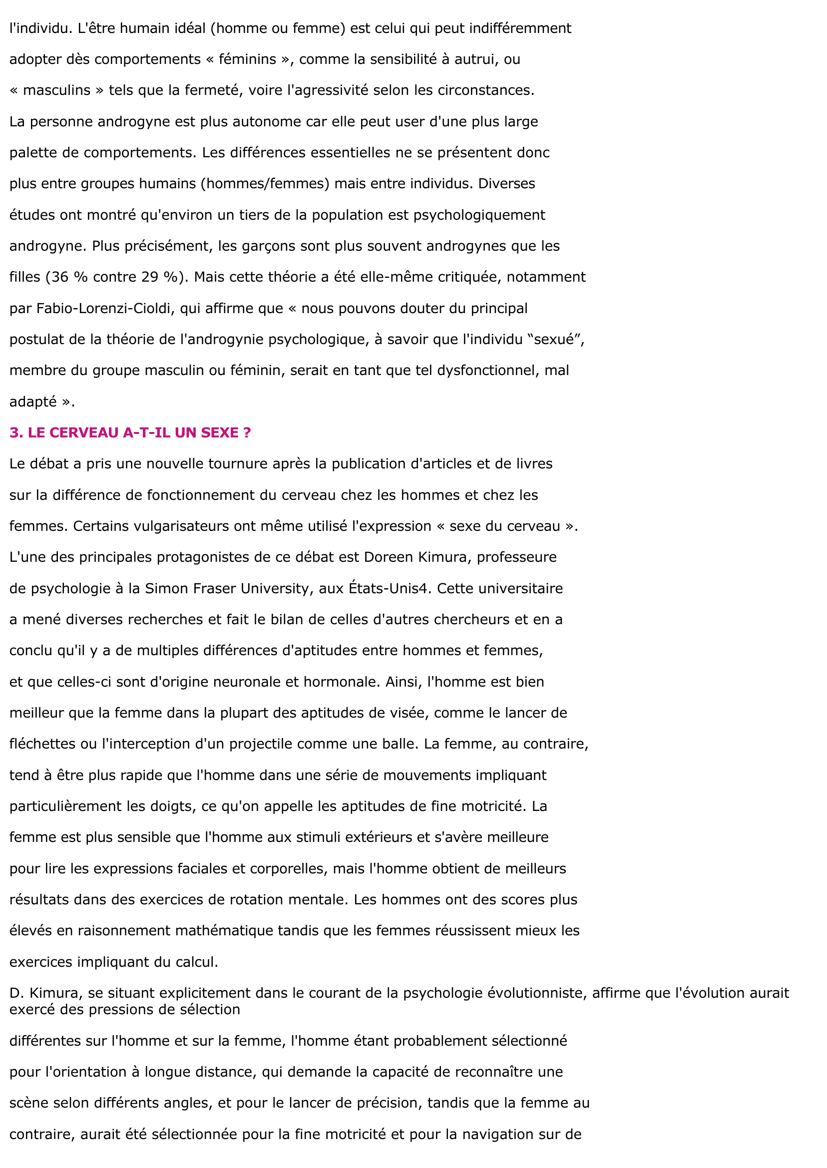 Prévisualisation du document Femmes et hommes ont-ils une psychologie différente ?