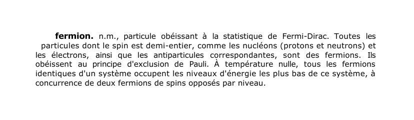 Prévisualisation du document fermion.