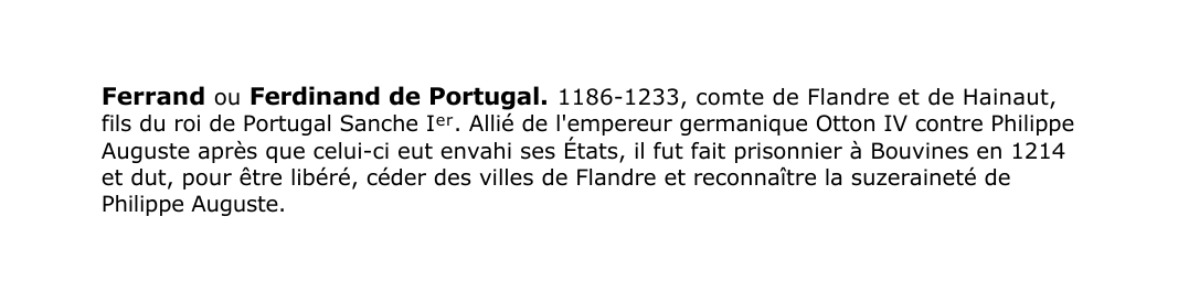 Prévisualisation du document Ferrand ou Ferdinand de Portugal.